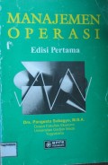 Manajemen Operasi Ed. 1