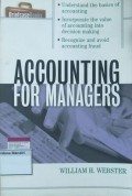 Accounting For Managers