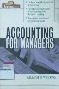 Accounting For Managers