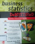 Business Statistics Demistyfied