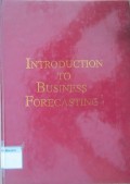 Introduction To Business Forecasting