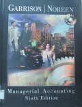 Managerial Accounting E9