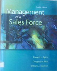 Management Of a Sales Force