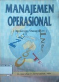 Manajemen Operasional (operations management)