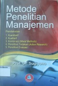 Metode Penelitian Manajemen