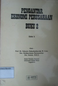 Pengantar Ekonomi Perusahaan  Buku 2 e3