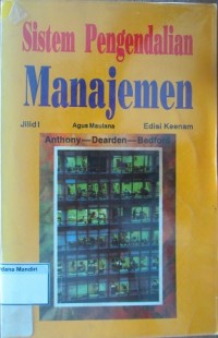 Sistem Pengendalian Manajemen jilid 1 ed 6