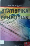Statistik untuk penelitian