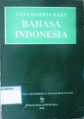 Tata Bahasa Baku Bahasa Indonesia