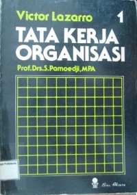 Tata Kerja Organisasi Buku 1